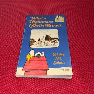 “What a Nightmare Charlie Brown!” Paperback Book